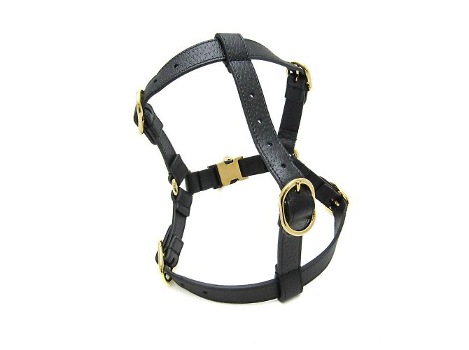 Imbracatura per cane Gucci Interlocking G Nero