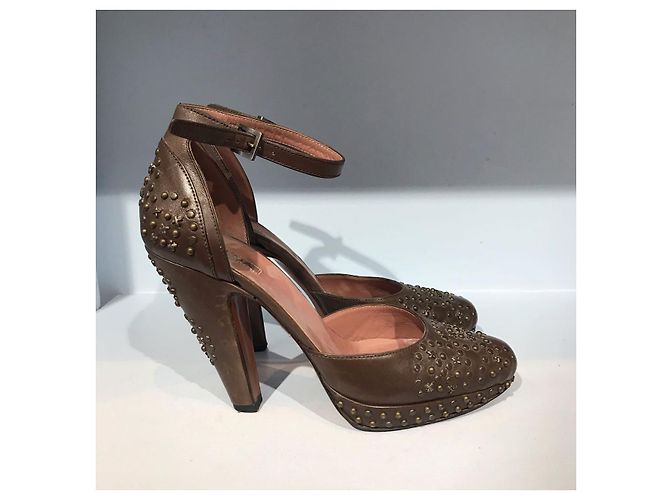 Alaïa ALAIA Absätze T.EU 37 Leder Braun