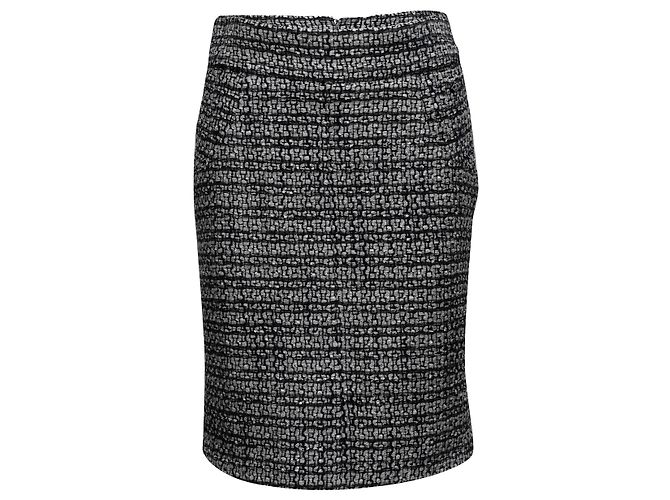 CHANEL Röcke T.FR 40 Tweed Grau