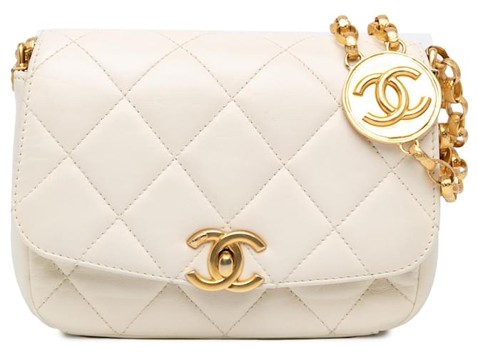 ショルダーバッグ・ポシェット × ヴィンテージ(中古) Chanel Lambskin Coco Top Handle Mini Crossbody Bag AP2758 CHANEL | Bags | Chanel Lambskin Coco Top Handle Mini Chain