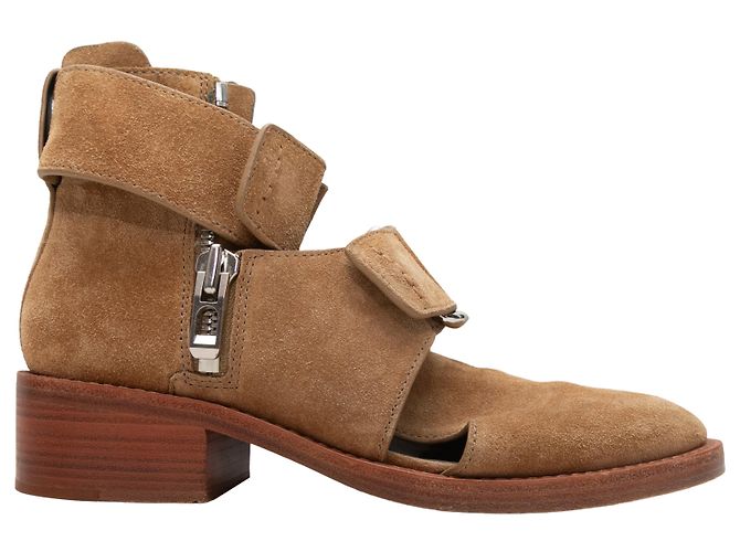 3.1 PHILLIP LIM Botas ankle T.EU 36 Camurça