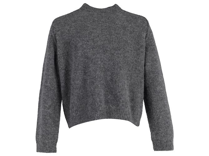 Apc A.P.C. Harris Pullover aus grauer Wolle 