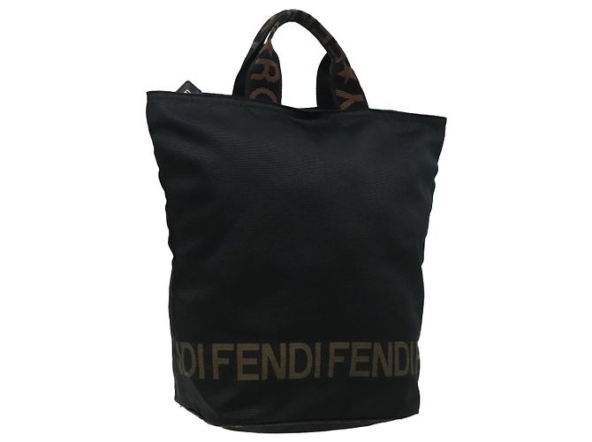 FENDI Handtasche Schwarz Auth 92994