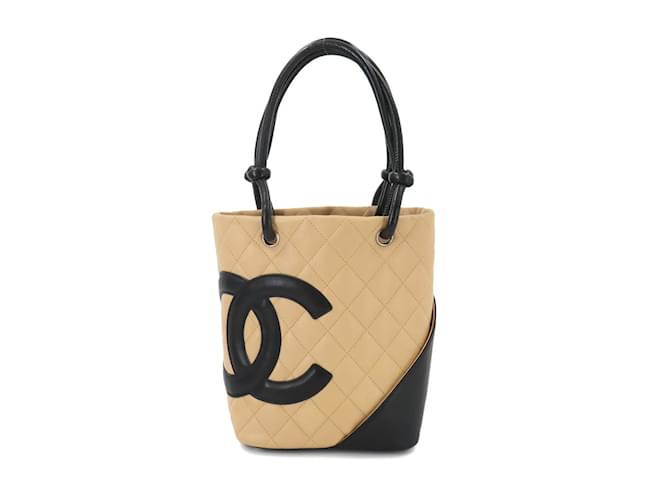 Totes Chanel Chanel Cambon Line Small Leather Tote Bag