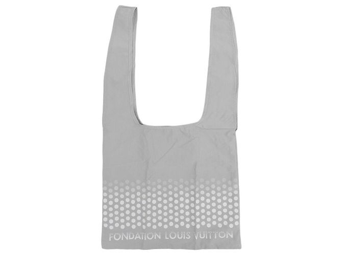 Louis Vuitton Nylon Polyester Eco Tote Bag Grey