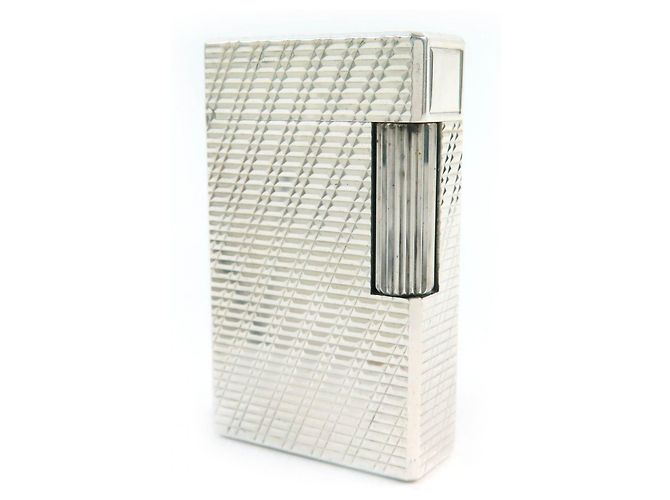 Autre Marque Dupont Line 1 Roller Gaslighter Silver Silvery