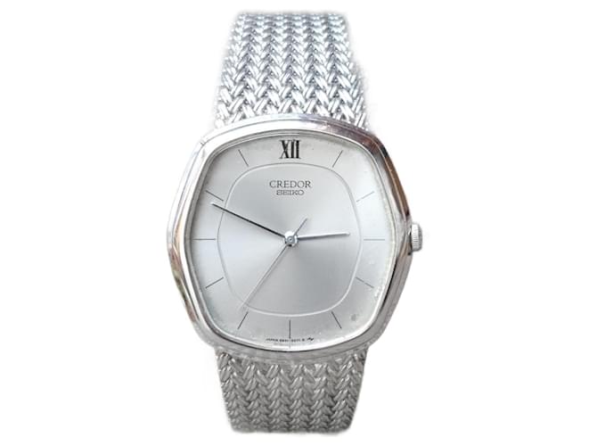 Seiko Credor quartz watch ref. 5931-5231 Silvery Steel ref
