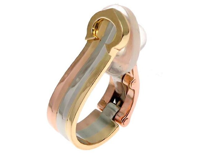 Orecchini a clip Trinity 2C da donna di Cartier