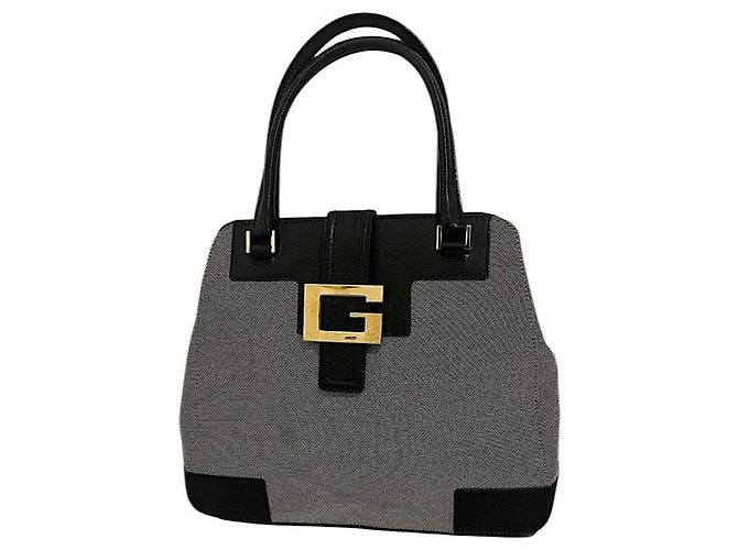 Echte Gucci Tom Ford G Clasp Handtasche Grau