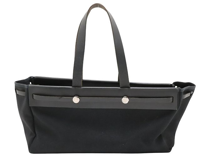 Hermès Herbag Schwarz