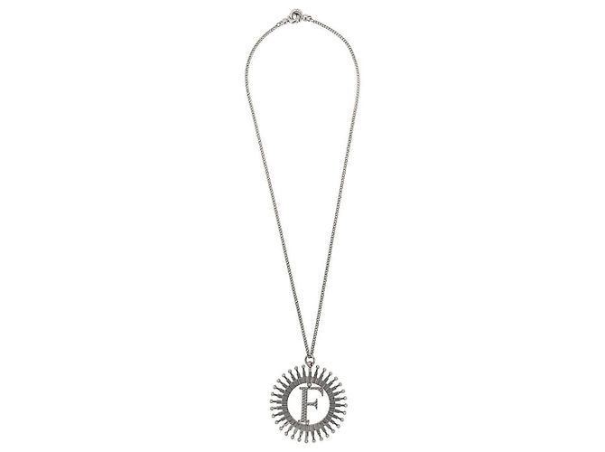 Collana in metallo argento Gianfranco Ferré - anni 2000