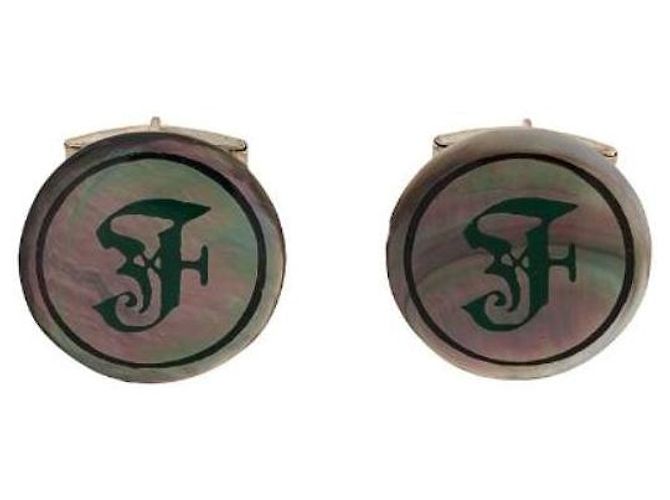 Gianfranco Ferré Silver Cufflinks - 2000s Silvery