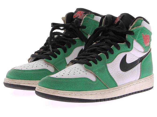 Nike Baskets JORDAN T.EU 40 Cuir Vert