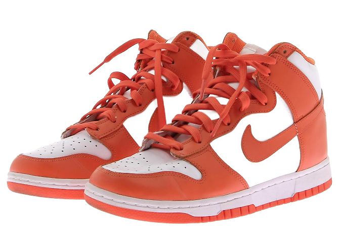Tênis Nike T.EU 40.5 Couro Laranja