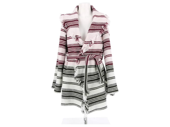Dior jackets T.FR 40 Wool Dark red  ref.1748267