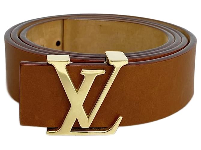 Louis Vuitton Belt shops Buckle Men Gold