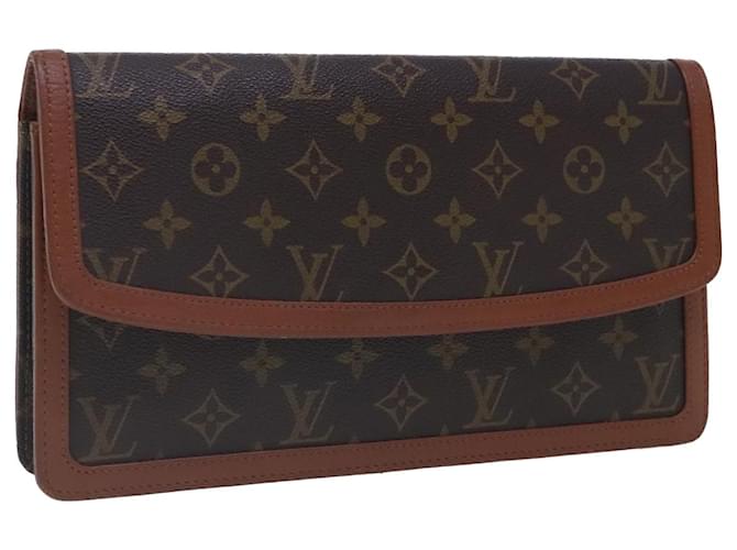 LOUIS VUITTON Monogram Pochette Dam PM Clutch Bag M51812 LV Auth 94727 Cloth  ref.1749043