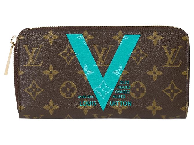 Accessorio LOUIS VUITTON Zippy in Tela Marrone - 102202