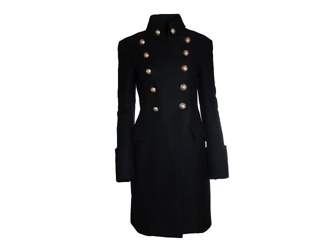 Saint Laurent, décolleté Tribute 16 in suede con lacci Nero