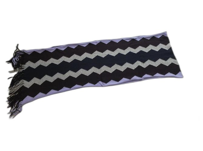 Sciarpa Hermès 100% cashmere 220X34cms Multicolore