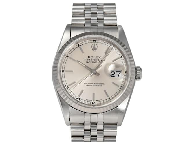 Rolex Datejust 36 16234 Silver Dial Men's Watch  ref.1749690