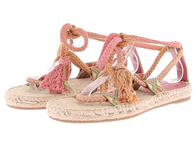 Dior sandals T.EU 37 Cloth Pink