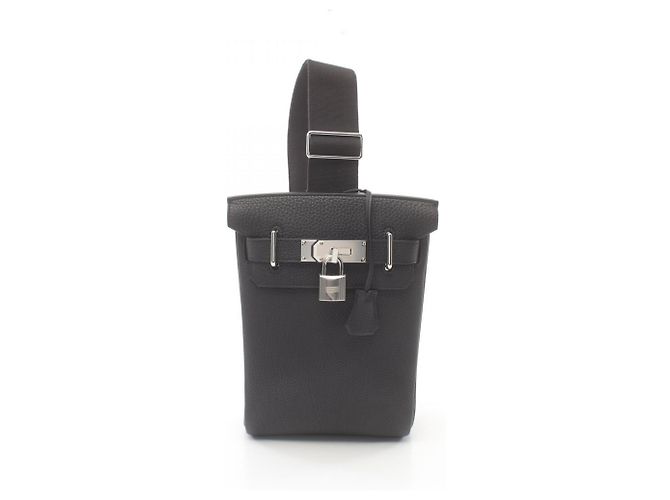 Hermès Sac de taille Hermes Kelly Akkad PM Noir