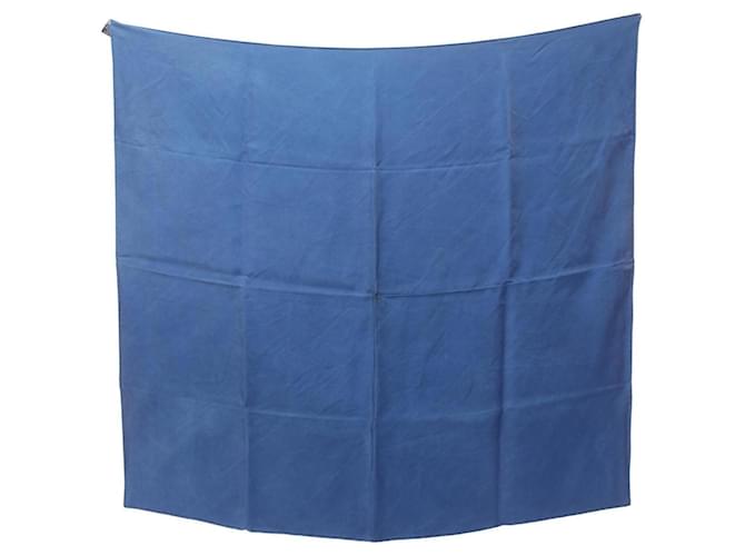 Hermès Hermes Carré 90 Silk Scarf in Blue  ref.1750760