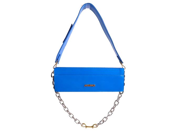 JACQUEMUS - Bolsa de ombro Ciuciu Jacquemus em couro azul