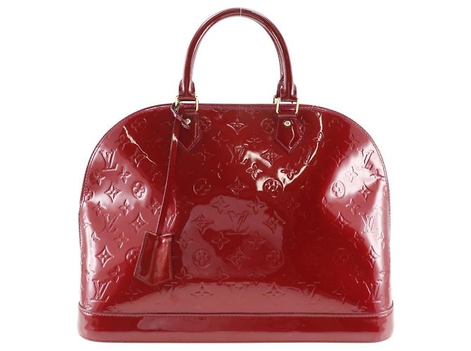Louis Vuitton Alma GM Handtasche Rot