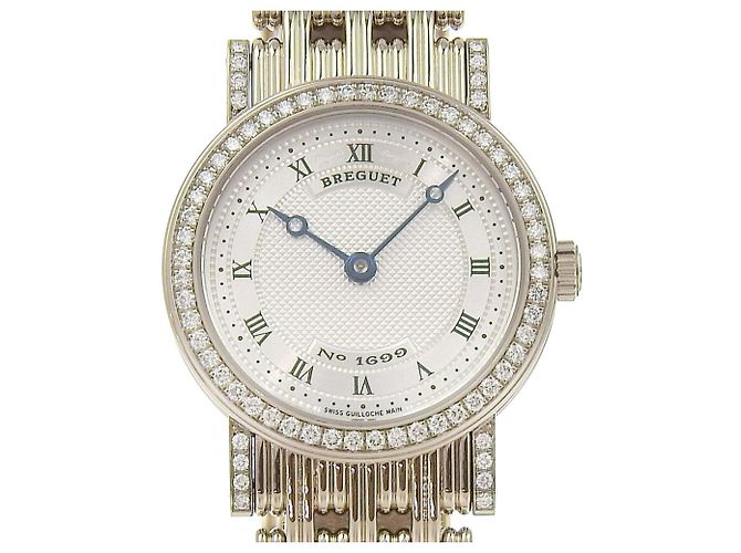 Reloj de pulsera manual clásico Breguet