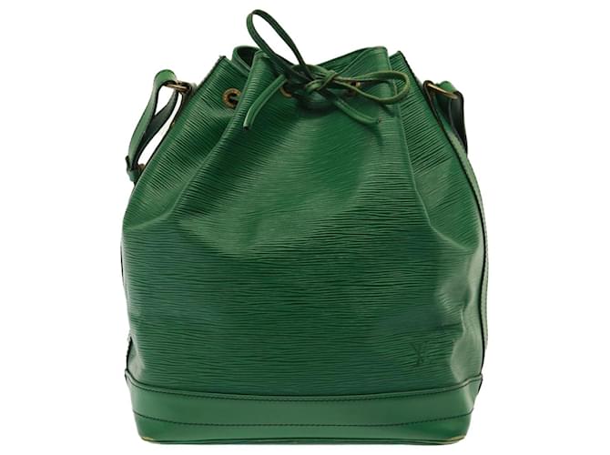 Noe Louis Vuitton Noé Green Leather  ref.1752702