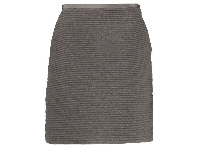Falda mini gris Gianfranco Ferré - años 2000