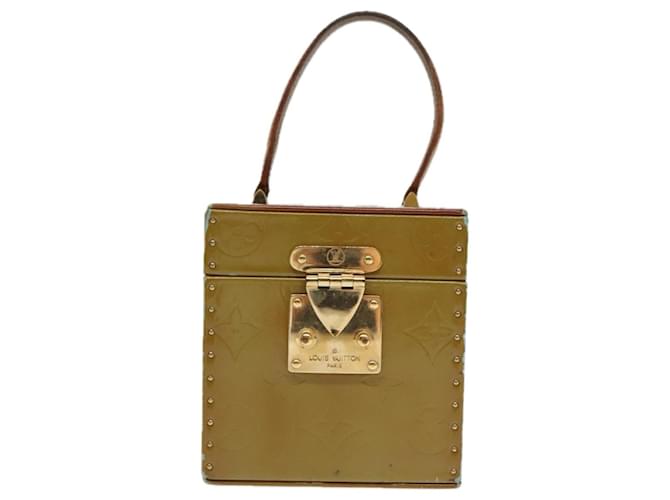 Louis Vuitton Bleecker Khaki Patent leather  ref.1753269