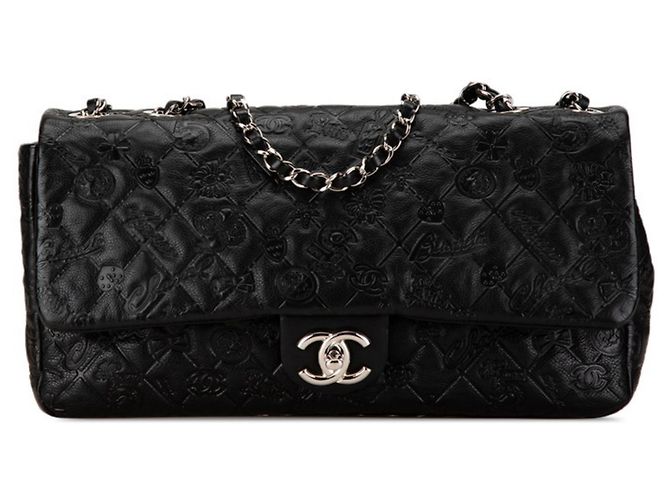 Sac Icon Matelassé Chanel Noir