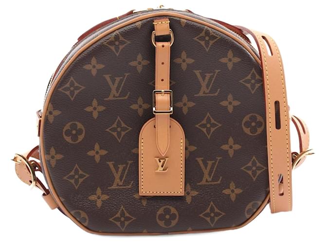 Sac à épaule Boite Chapeau Souple MM Monogram Louis Vuitton Cuir Plastique  Marron ref.1754733 - Joli Closet