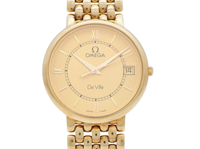 OMEGA De Ville K18YG Quartz Wristwatch  ref.1755068