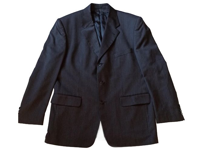 Yves Saint Laurent Grey Wool Jacket Size 50