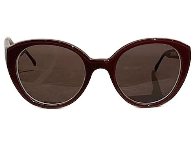 Gafas de sol CHANEL T. Plástico Burdeos