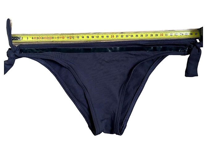 Eres Bikini mit Ausschnitt Anthrazit Anthrazitgrau