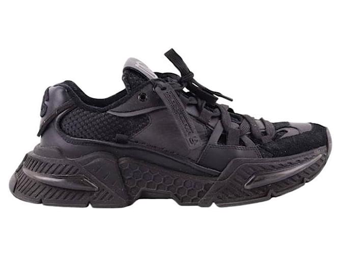 Dolce & Gabbana Leather sneakers Black  ref.1757650