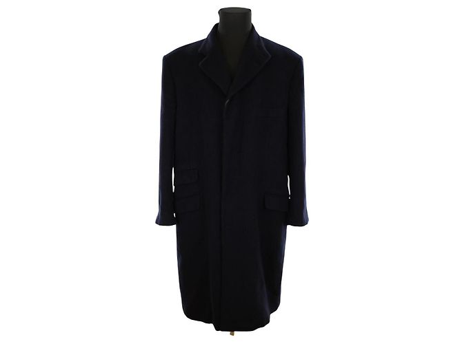 Hermès Cashmere coat Blue