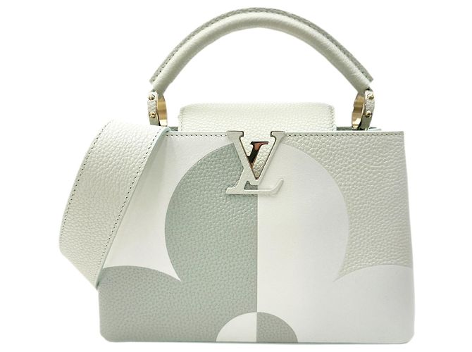 Sac à main Capucines BB Louis Vuitton Blanc