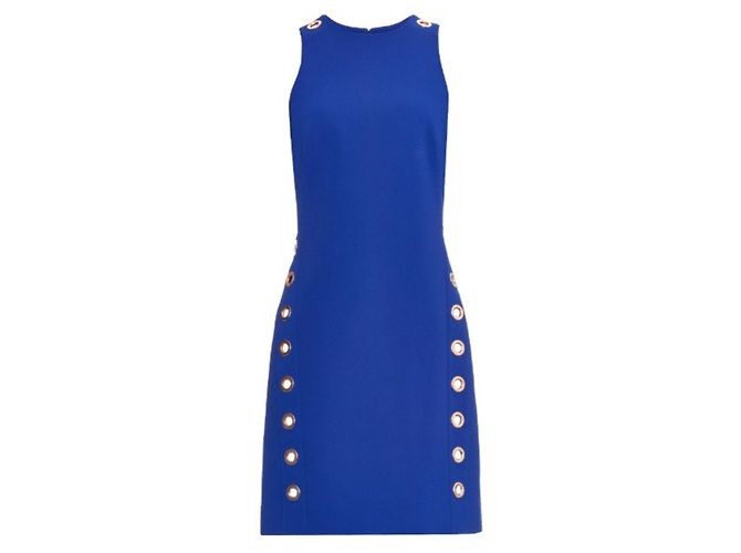 Thierry Mugler Mugler Modenschau Herbst 2015 Blau