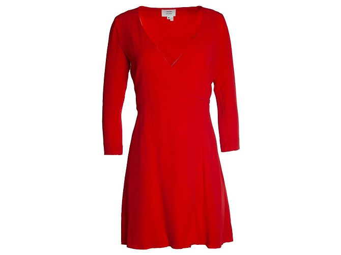 SéZane Sezane x LA dance project, Rotes Wickelkleid