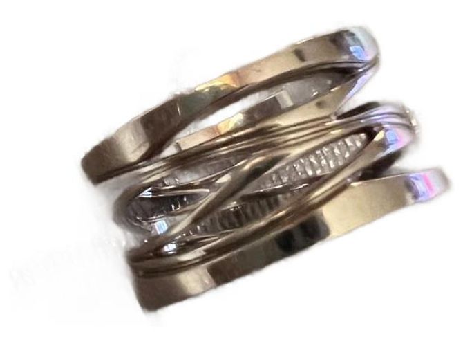 Autre Marque BVLGARI B zero 1 Ring aus 18 Karat Weißgold