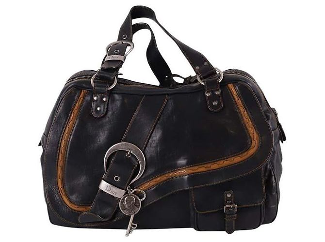Dior Bolsa de couro Gaucho