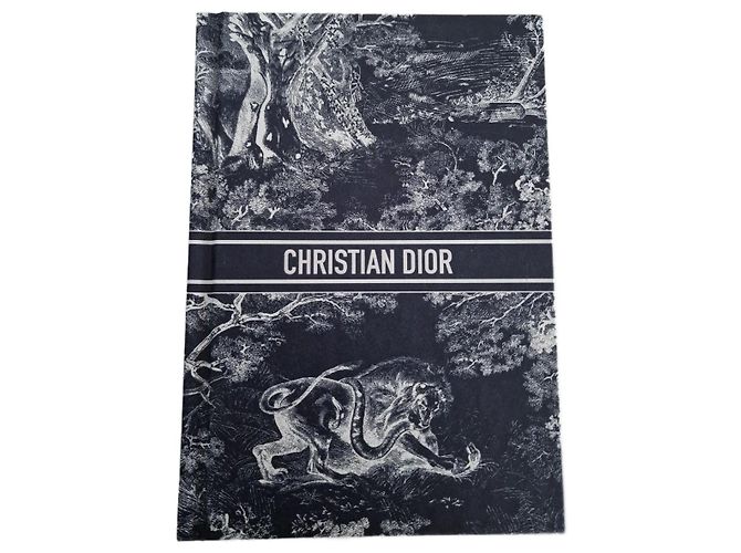 Dior Notebook Toile de Jouy Blue