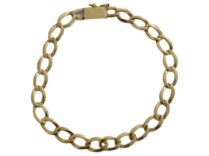 Autre Marque Pulsera de malla en oro amarillo 18 quilates 750