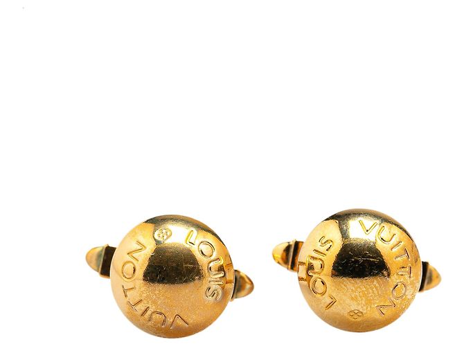 LOUIS VUITTON Spille e fermagli T. Placcato oro D'oro